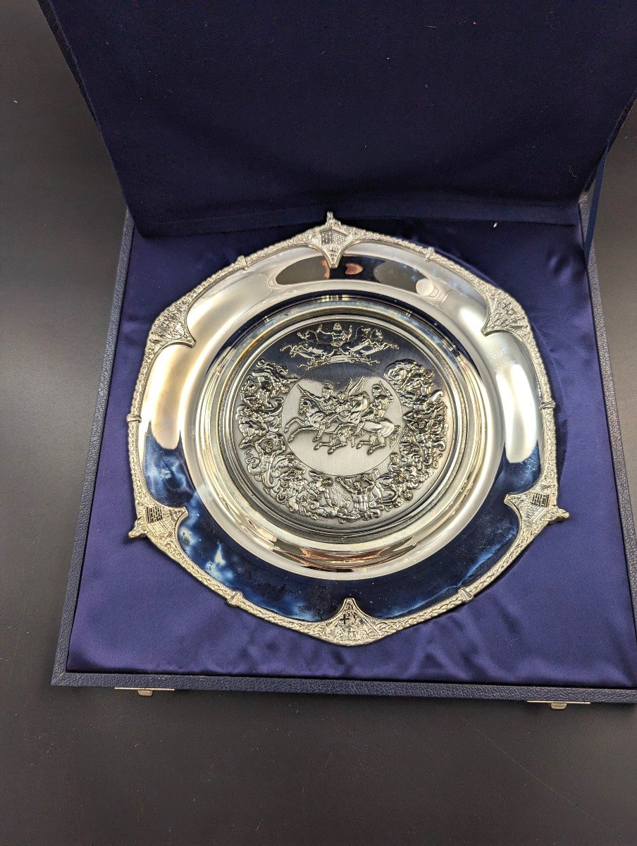 Rare édition Limitée (1 Sur 150) De La Médaille Commémorative En Argent De La Bataille De Water