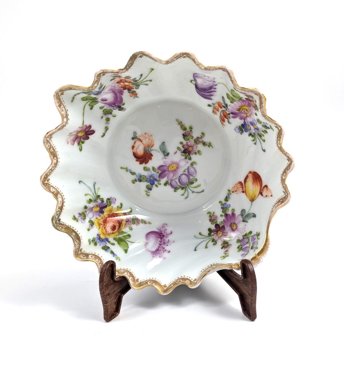 Bols/assiettes En Porcelaine d'Helena Wolfsohn, Dresde, Vers 1886.-photo-3