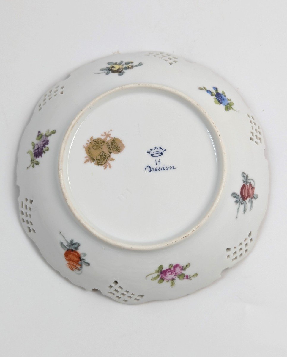 Bols/assiettes En Porcelaine d'Helena Wolfsohn, Dresde, Vers 1886.-photo-6