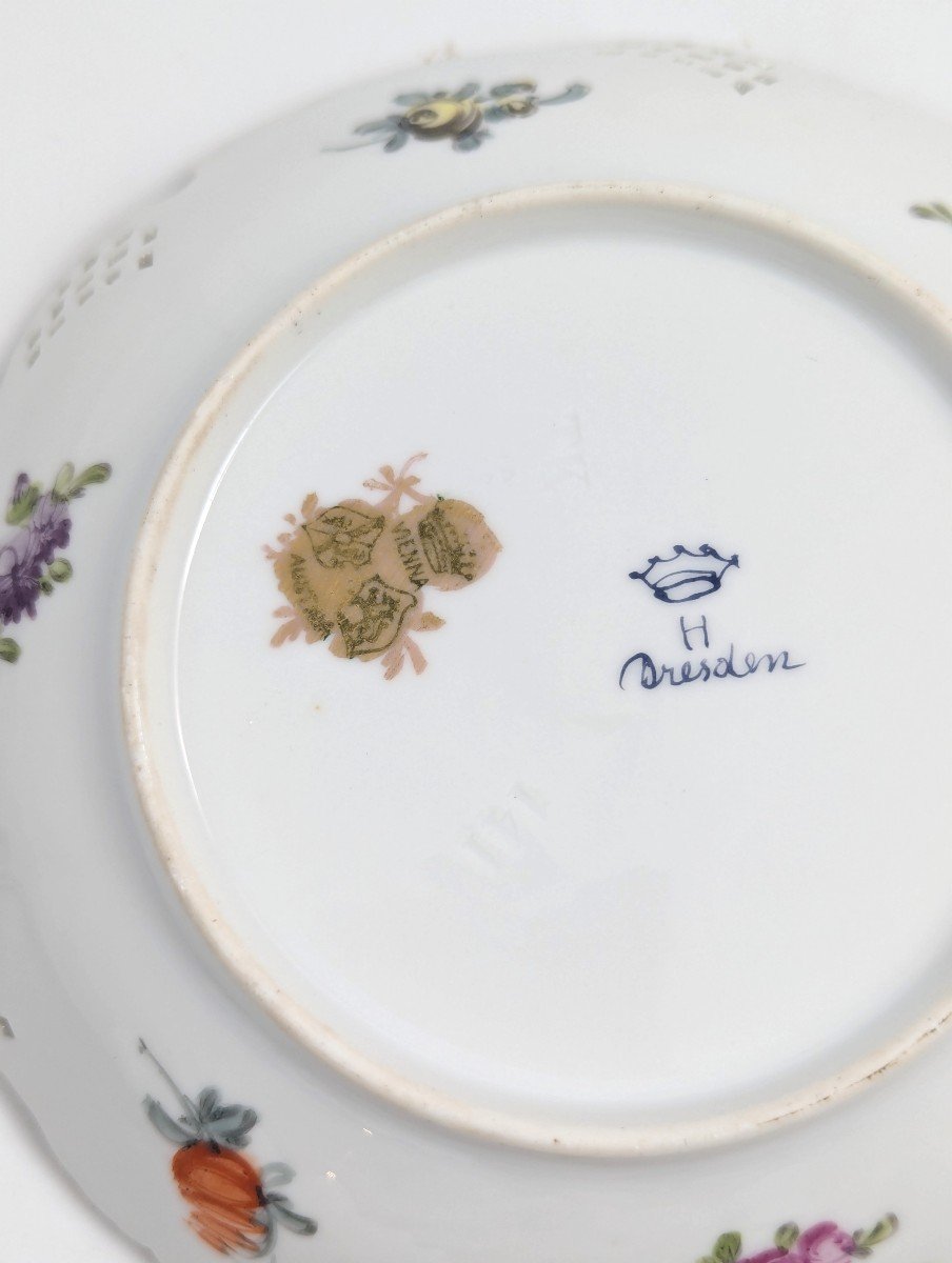 Bols/assiettes En Porcelaine d'Helena Wolfsohn, Dresde, Vers 1886.-photo-7