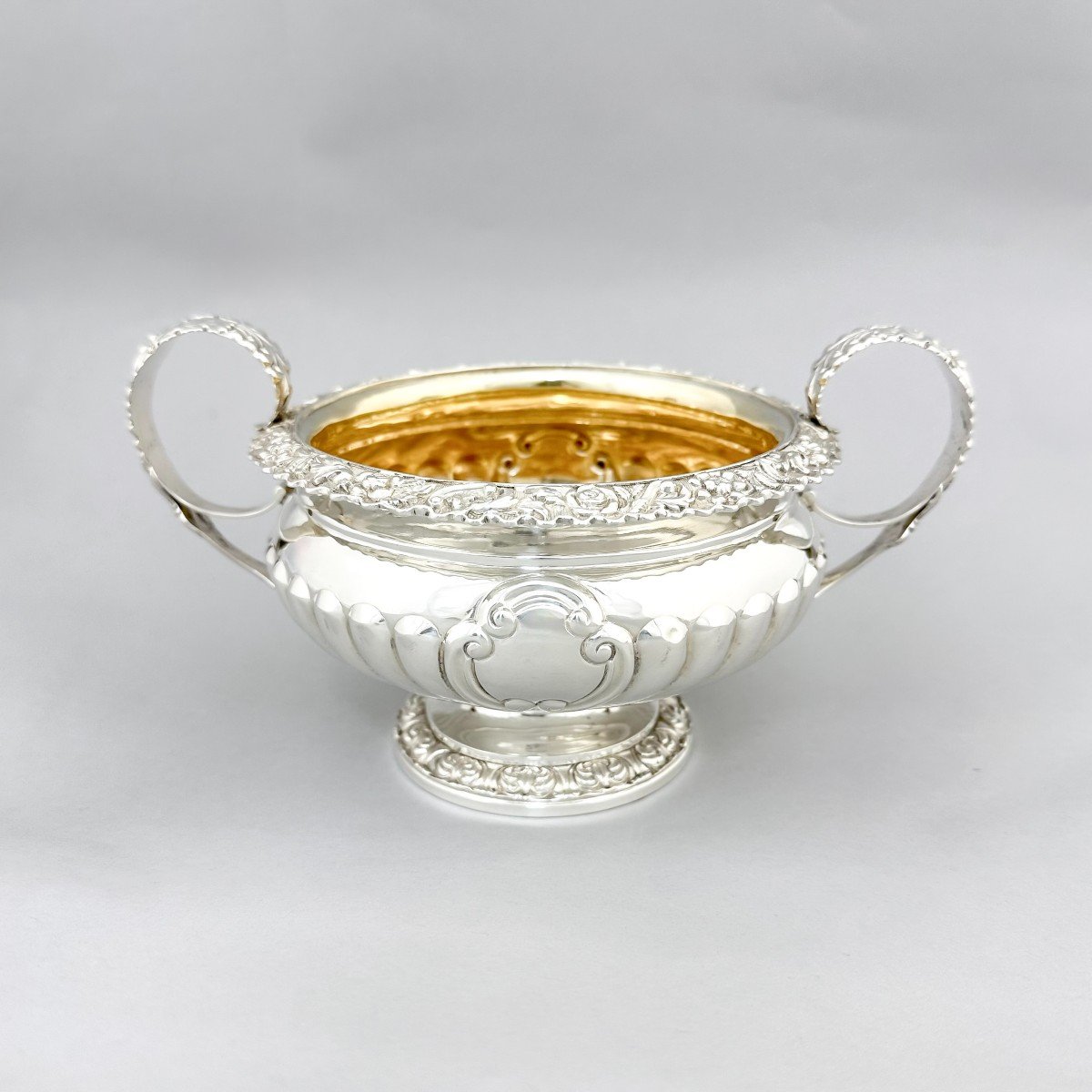 Scottish Silver Sugar Bowl And Milk Jug, 1822 .charles Bendy-photo-2