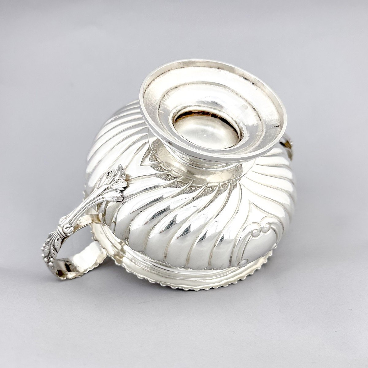 Scottish Silver Sugar Bowl And Milk Jug, 1822 .charles Bendy-photo-1