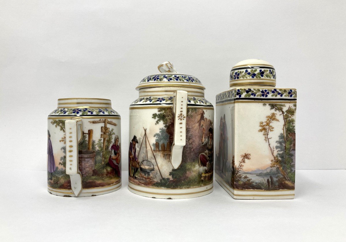 A Russian Tea  Set, Imperial Porcelain Manufactory, St. Petersburg, Catherine  The Great-photo-3