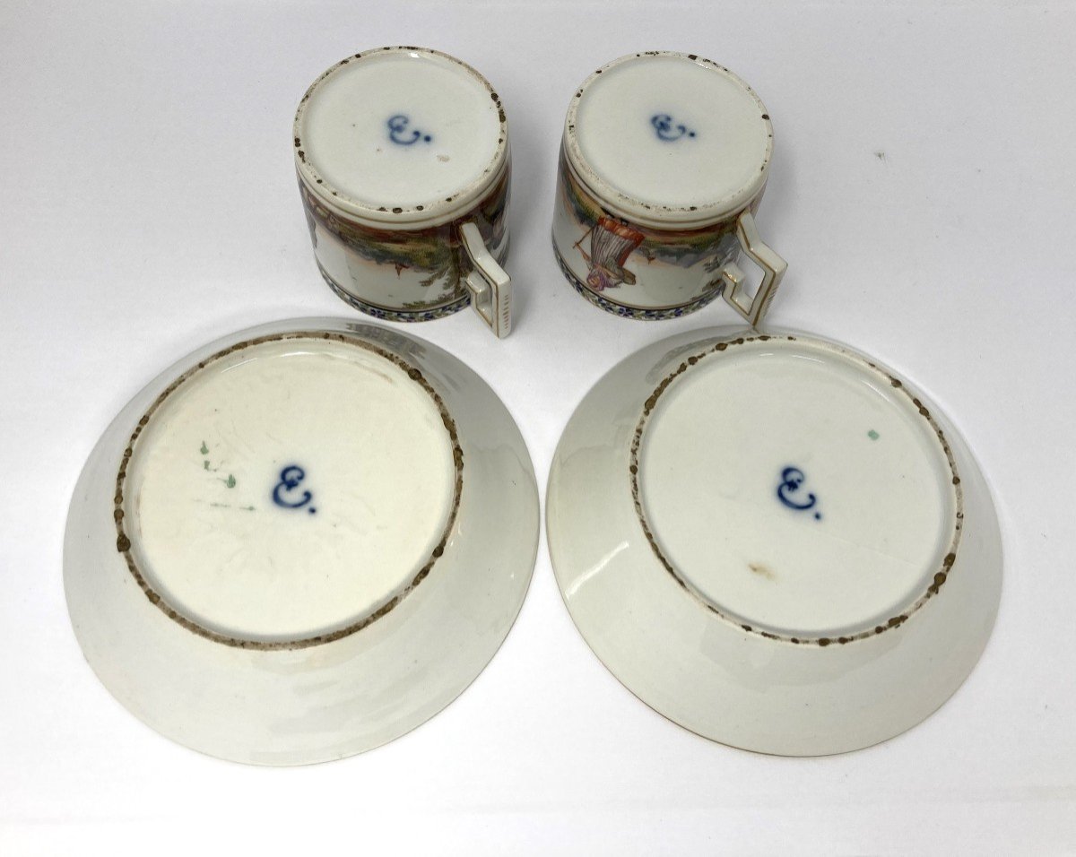 A Russian Tea  Set, Imperial Porcelain Manufactory, St. Petersburg, Catherine  The Great-photo-4