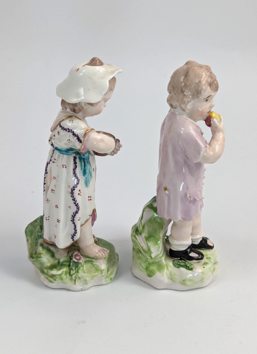 Antique Derby Figurines ‘poor Children’, 1760-photo-4