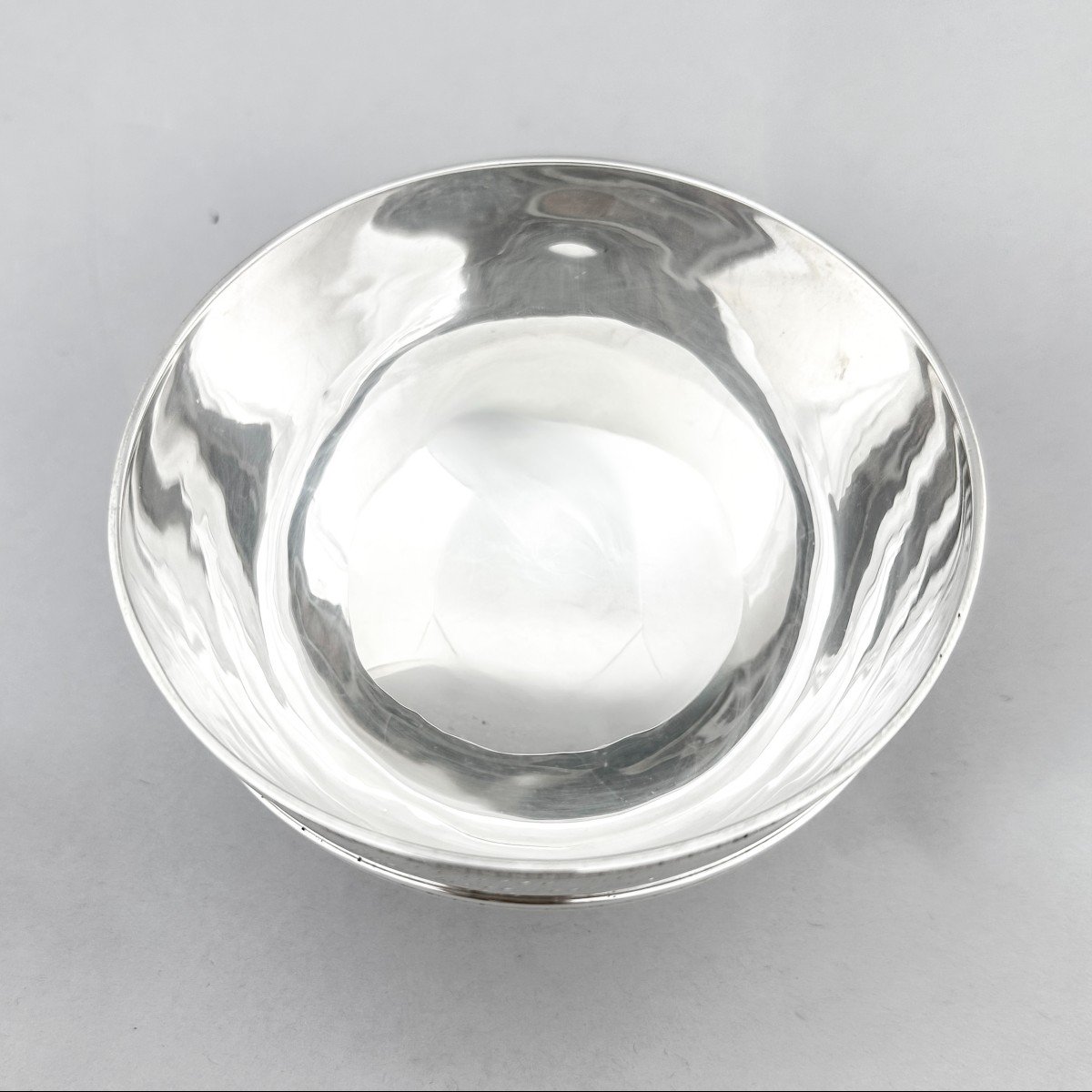 Heavy Sterling Silver Sugar Basin /bowl ,210g  ,925 Silver-photo-2