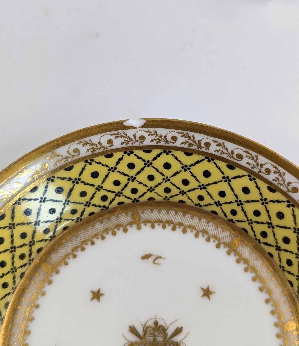 Tasse Et Soucoupe Antiques En Porcelaine, Dihl Et Guérhard, France, Vers 1790-photo-1