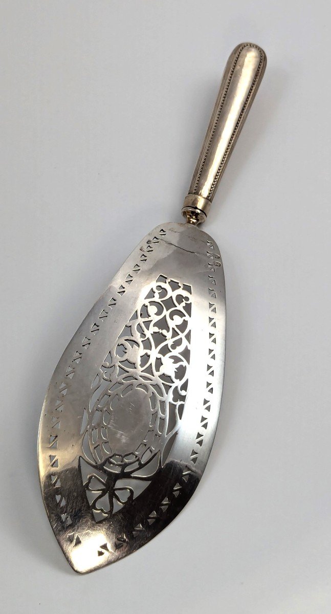 Thomas Daniell, Silver Cake Server, 1782, George III-photo-2