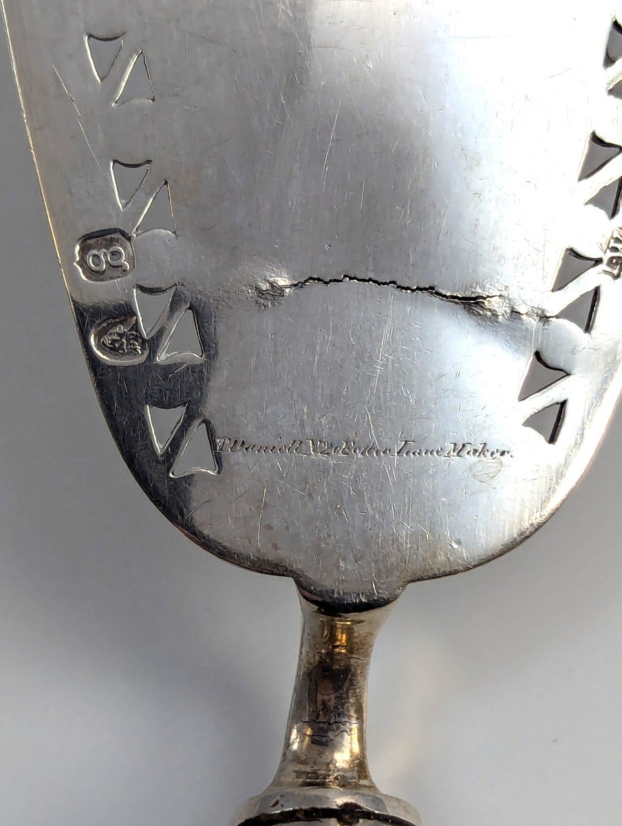 Thomas Daniell, Silver Cake Server, 1782, George III-photo-3