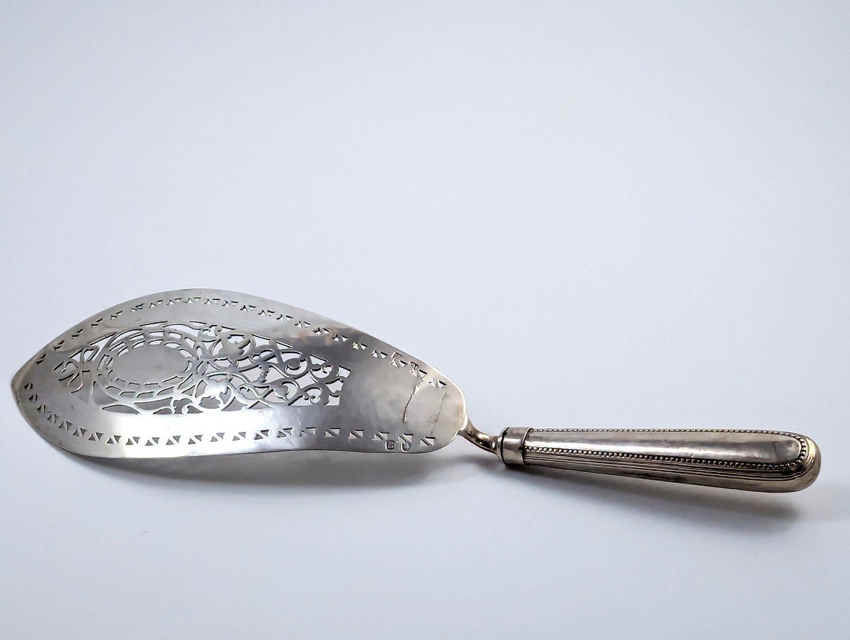 Thomas Daniell, Silver Cake Server, 1782, George III-photo-7