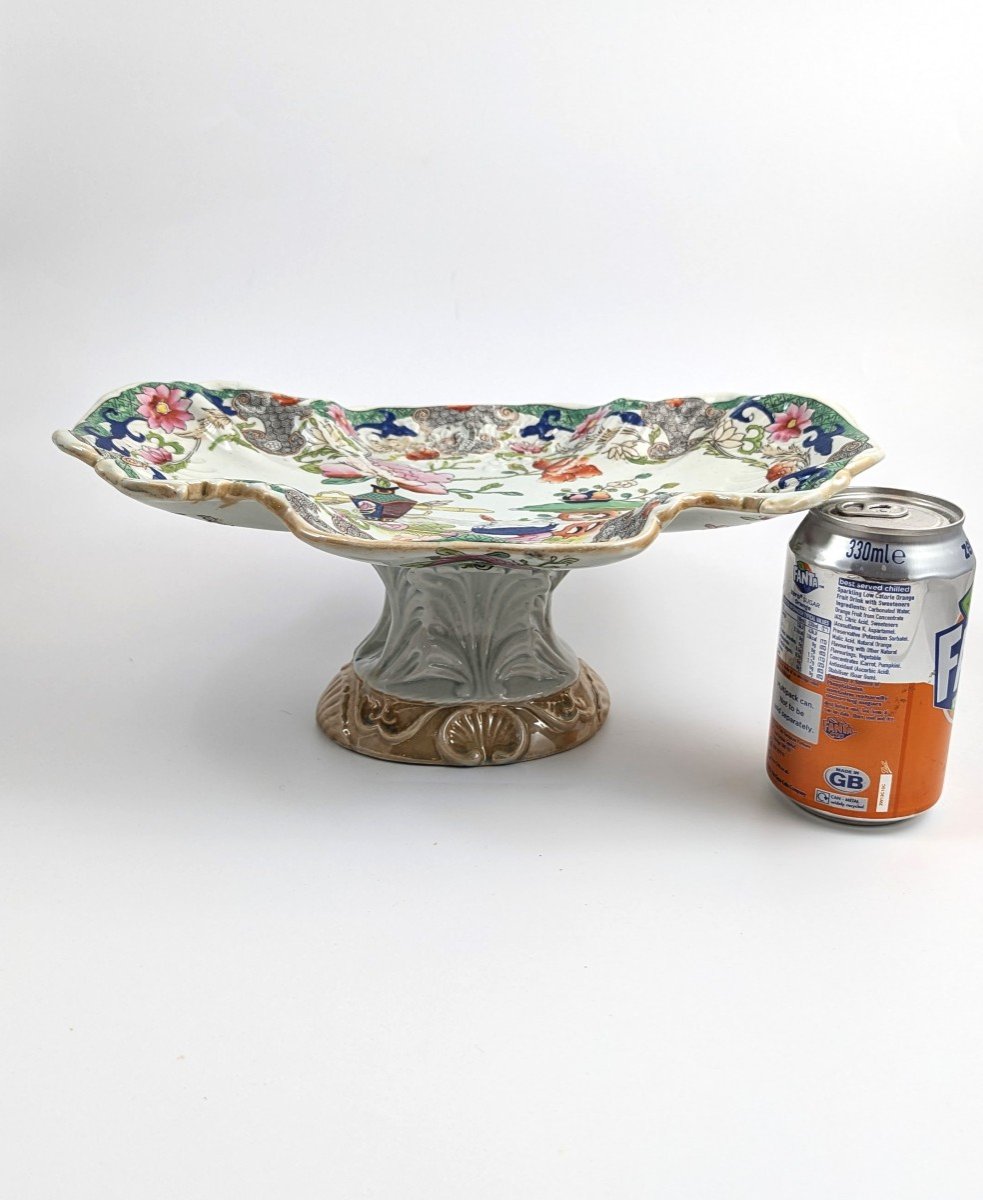 Rare Centre De Table En Pierre De Fer De Mason, 1818-1825-photo-8