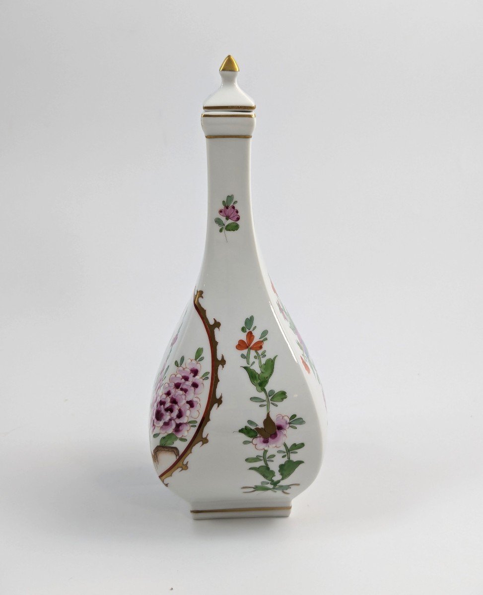 Thieme Potschappel Dresden Porcelain Scent Bottle, C. 1902-photo-2