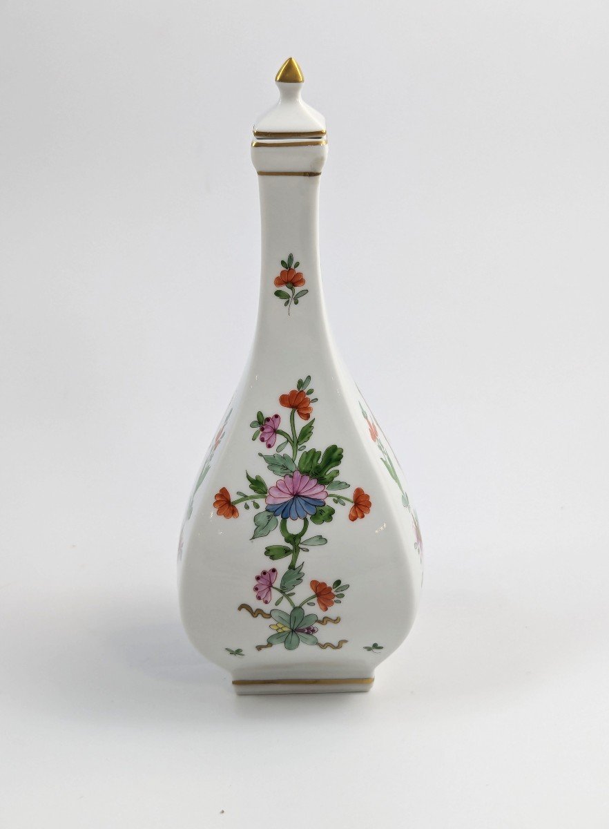 Thieme Potschappel Dresden Porcelain Scent Bottle, C. 1902-photo-3