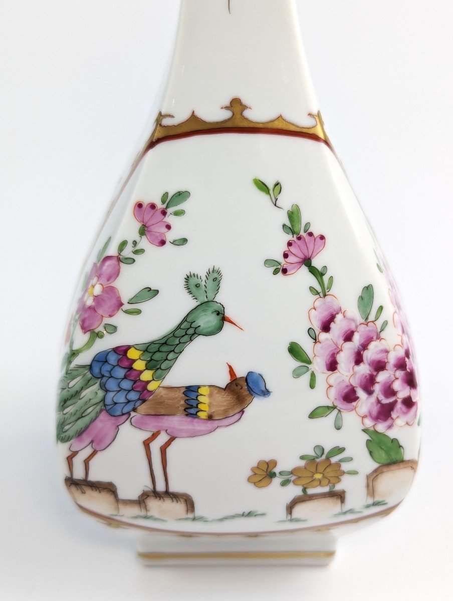 Thieme Potschappel Dresden Porcelain Scent Bottle, C. 1902-photo-1