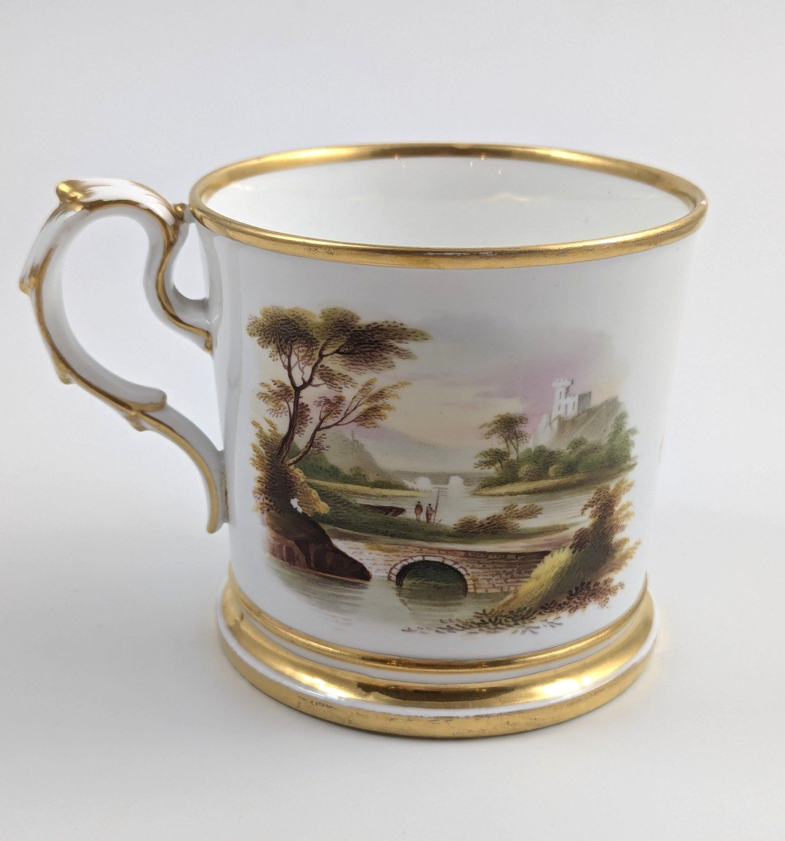 Grainger’s Worcester Porcelain Porter Mug, C. 1820-photo-3