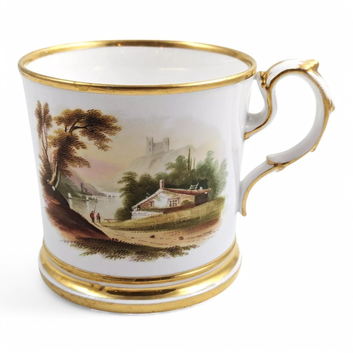 Grainger’s Worcester Porcelain Porter Mug, C. 1820