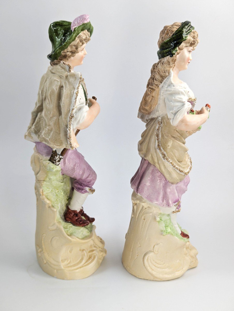 Figurines En Porcelaine Biscuit De Gebrüder Heubach, 1879-photo-4