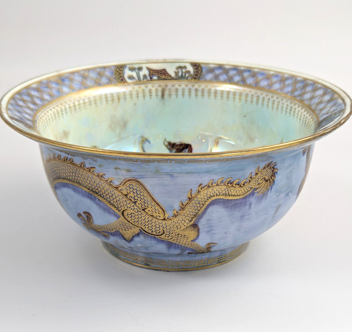 Bol Lustre « King Dragon » De Wedgwood, Daisy Makeig-jones, Vers 1915-photo-2