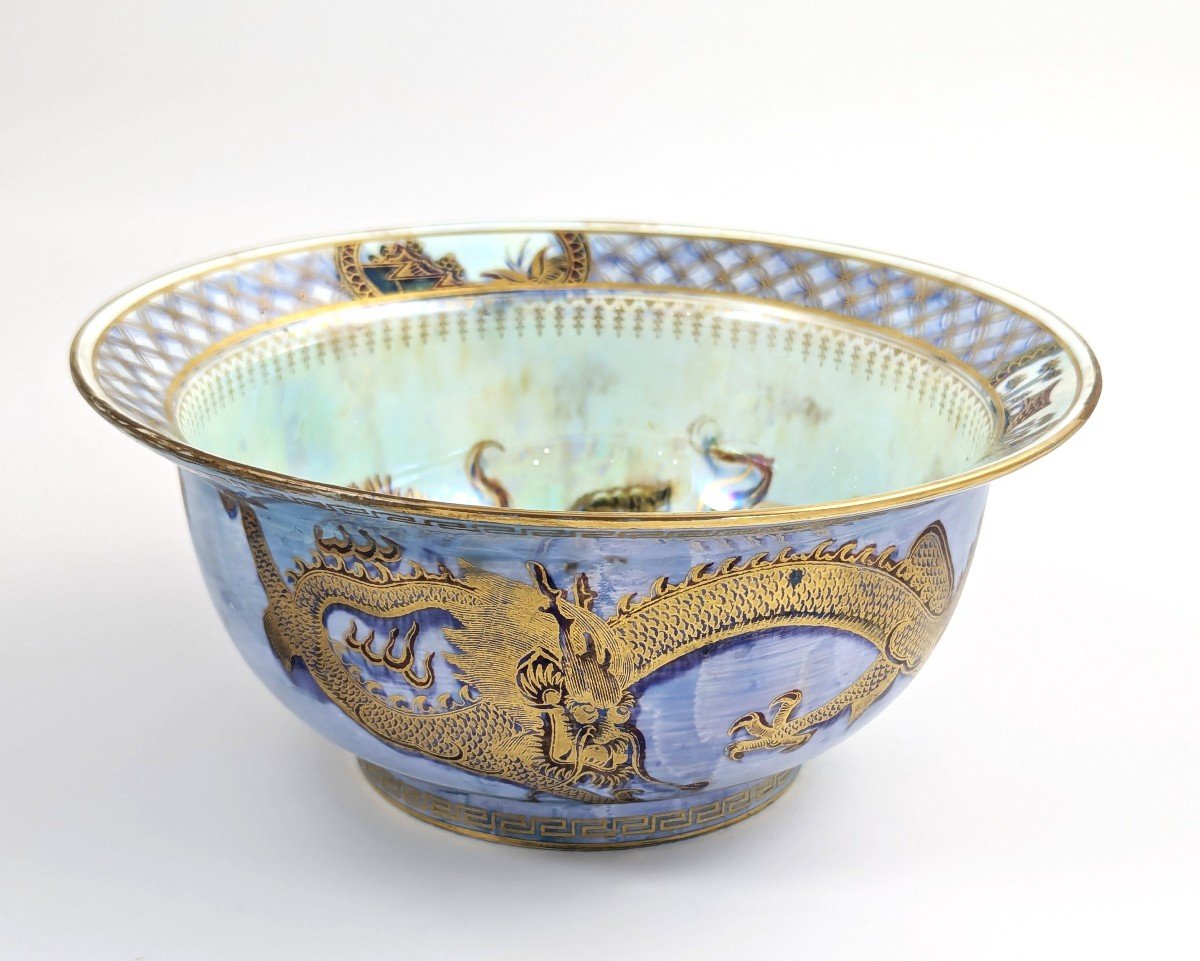 Bol Lustre « King Dragon » De Wedgwood, Daisy Makeig-jones, Vers 1915-photo-4