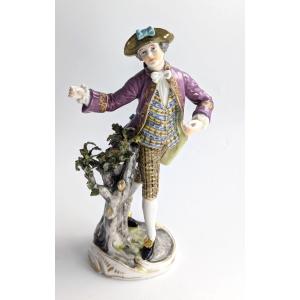 Figurine Ancienne En Porcelaine, Dressel, Kister & Cie, Allemagne, Vers 1907