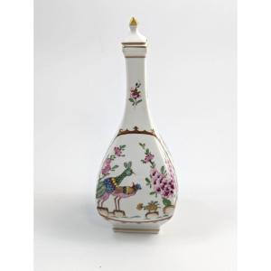 Flacon à Parfum En Porcelaine Thieme Potschappel Dresden, Vers 1902