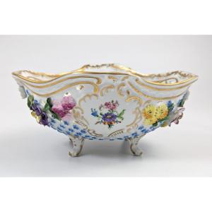 Vase Ancien Et Rare En Porcelaine, Carl Thieme, Dresde, 1902