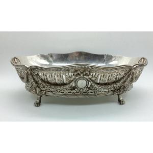 Silver Planter, Bointaburet, Minerva, Late 19th Century.