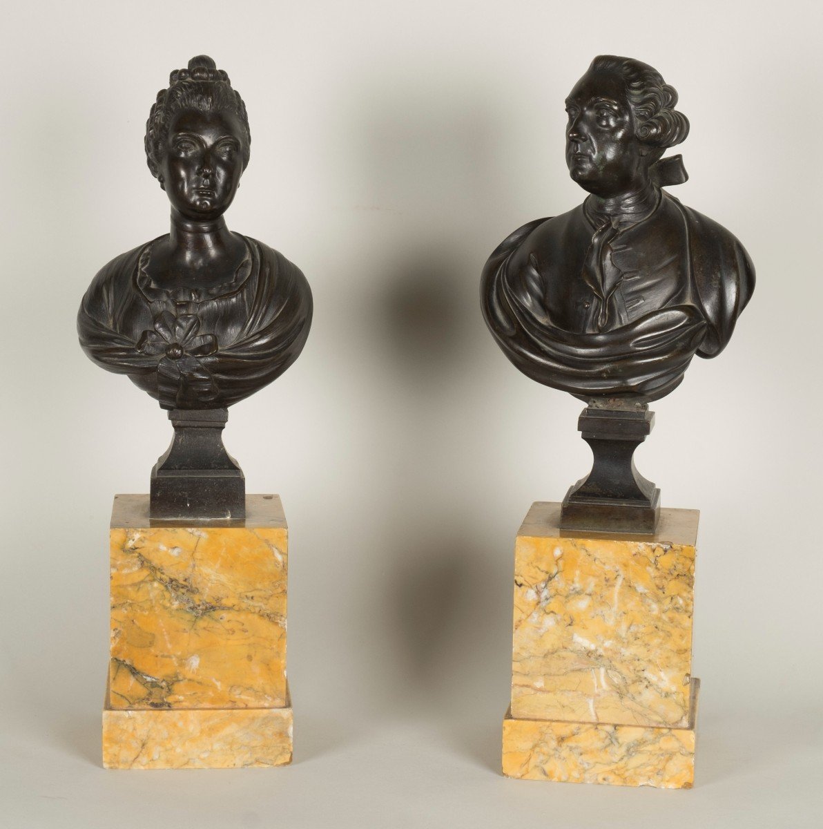 Busts Of Louis XV And Marie Leszczynska-photo-6