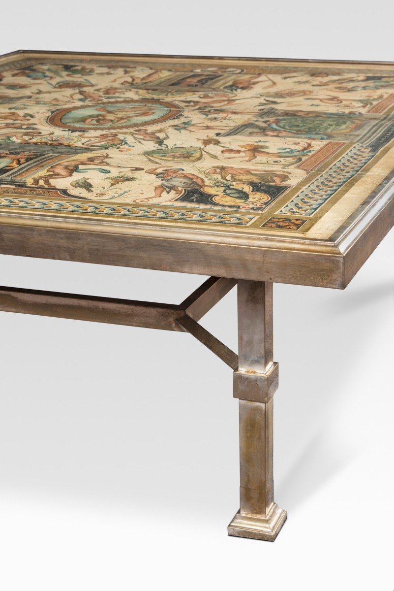 Tray Coffee Table, Attributed To Roméo Rega-photo-4