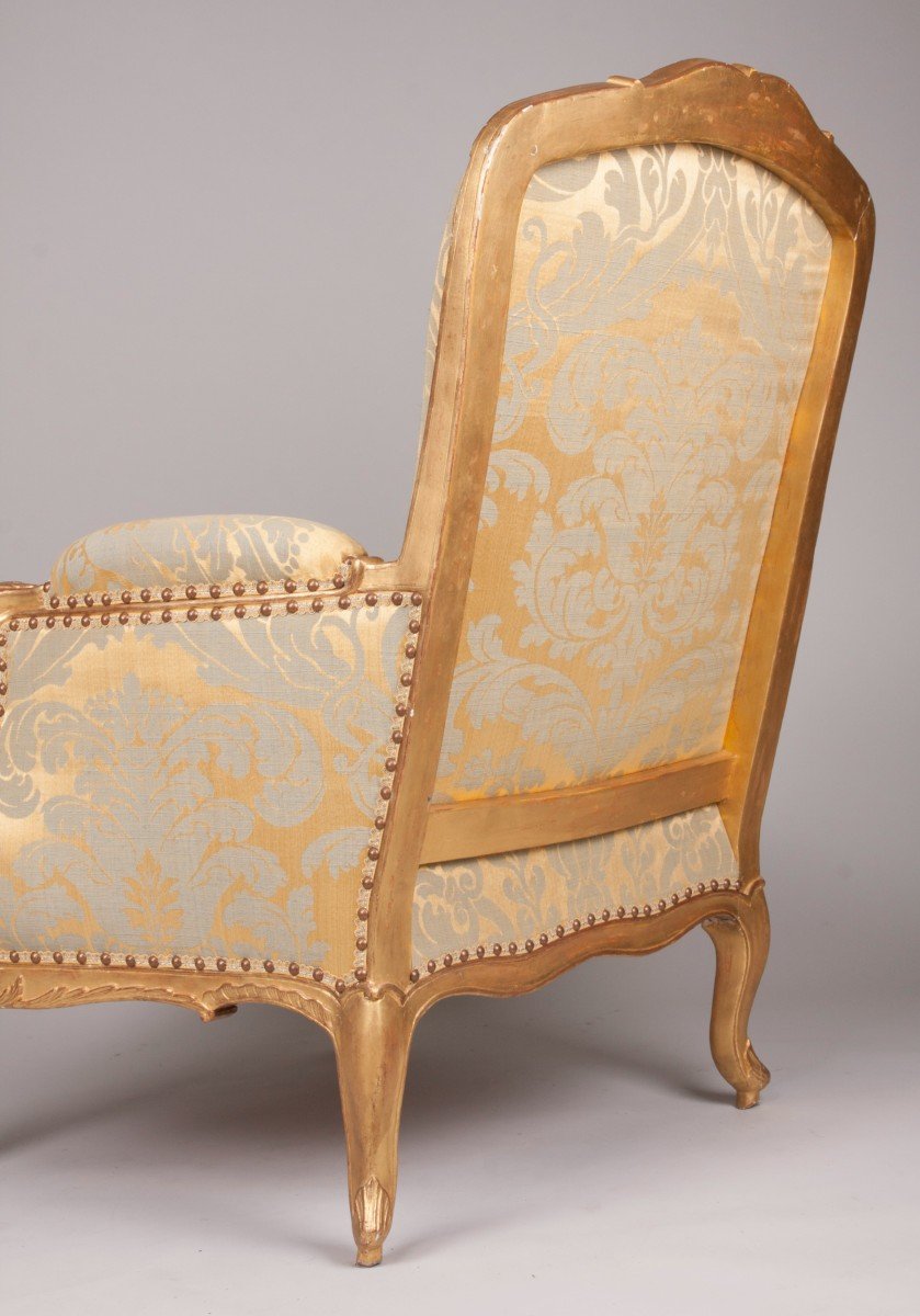 Bergère d'époque Louis XV-photo-2