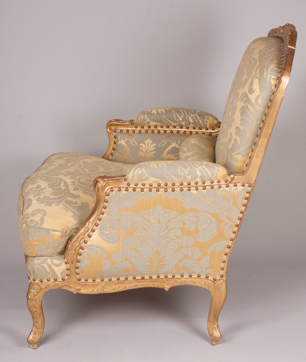 Bergère d'époque Louis XV-photo-5