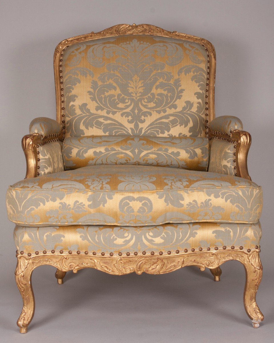 Bergère d'époque Louis XV-photo-6