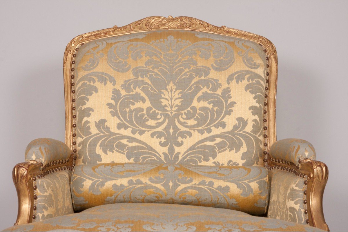 Bergère d'époque Louis XV-photo-8