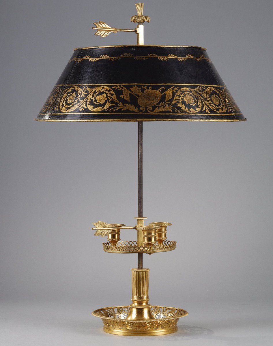 Louis XVI Bouillotte Lamp