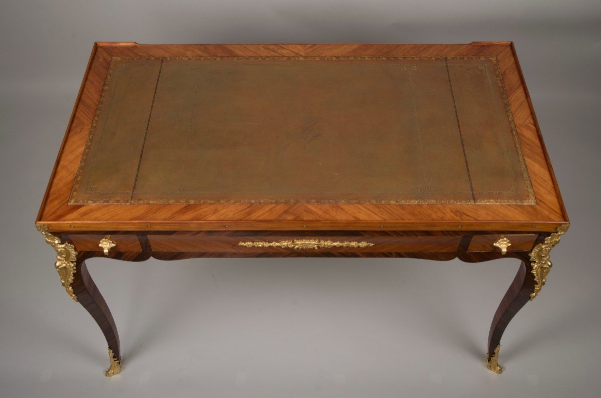 Table Tric-trac D’époque Louis XV Estampillée De Jean Hoffenrichler, Dit Potarange-photo-8