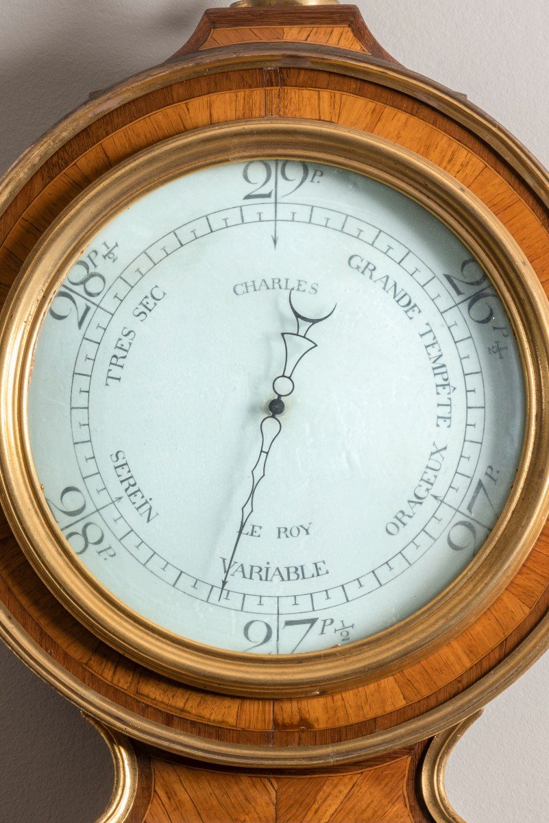 Barometer Stamped By Balthazar Lieutaud-photo-2