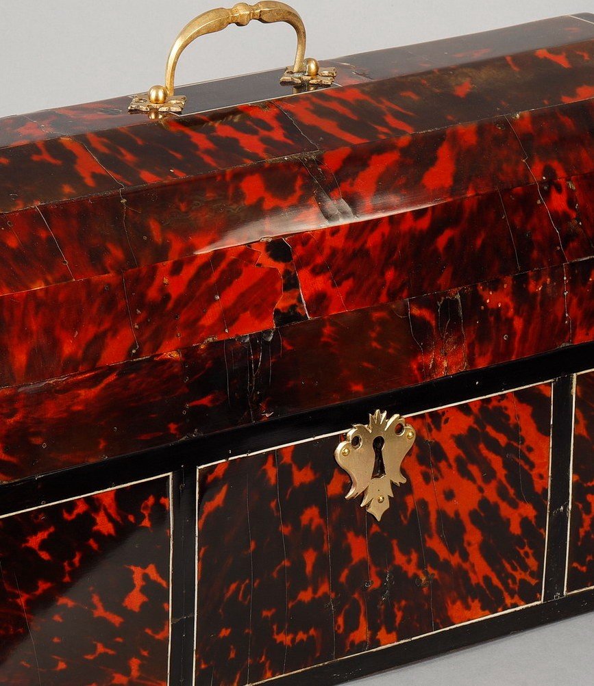 Flemish Tortoiseshell Box, Late 17th Century -photo-2