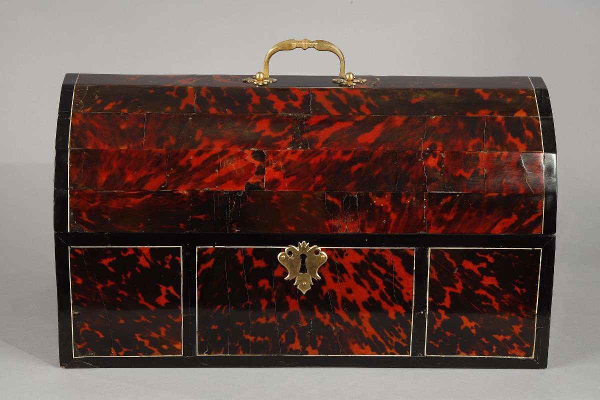 Flemish Tortoiseshell Box, Late 17th Century -photo-1