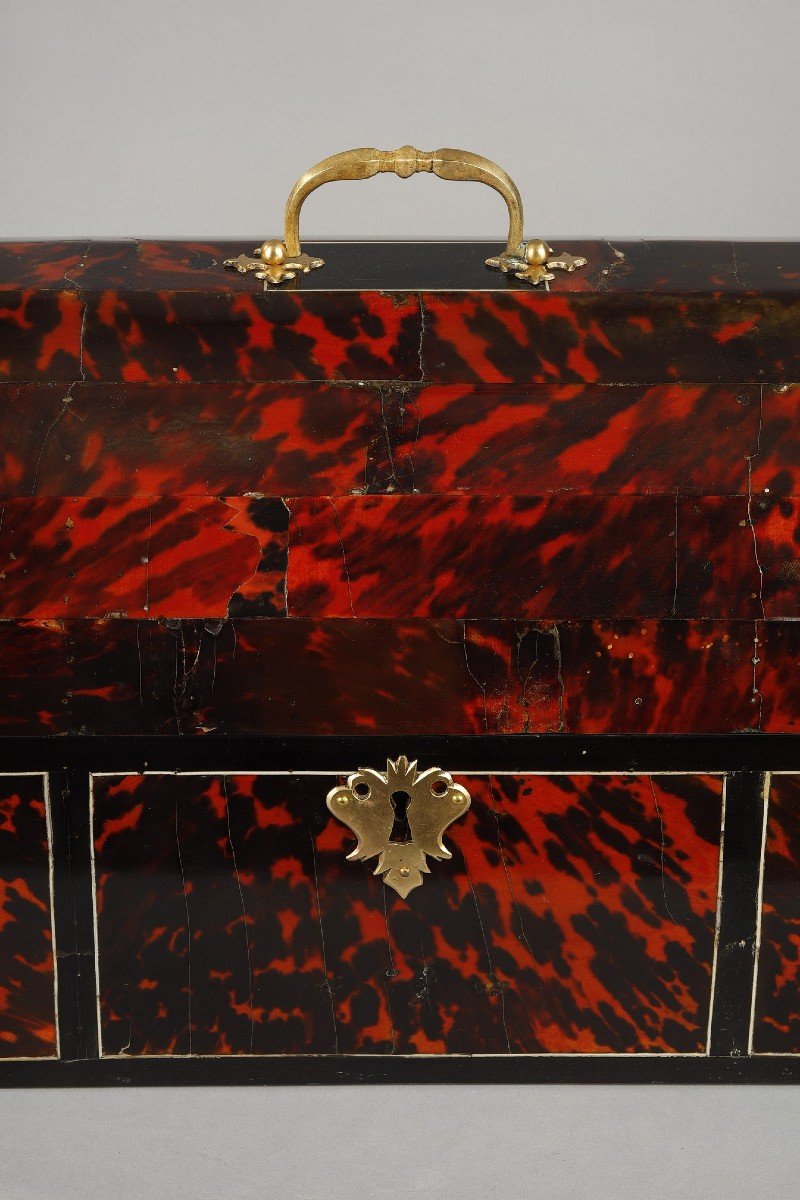 Flemish Tortoiseshell Box, Late 17th Century -photo-2