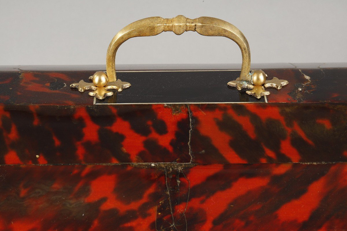 Flemish Tortoiseshell Box, Late 17th Century -photo-4