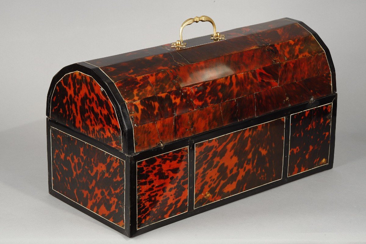 Flemish Tortoiseshell Box, Late 17th Century -photo-8