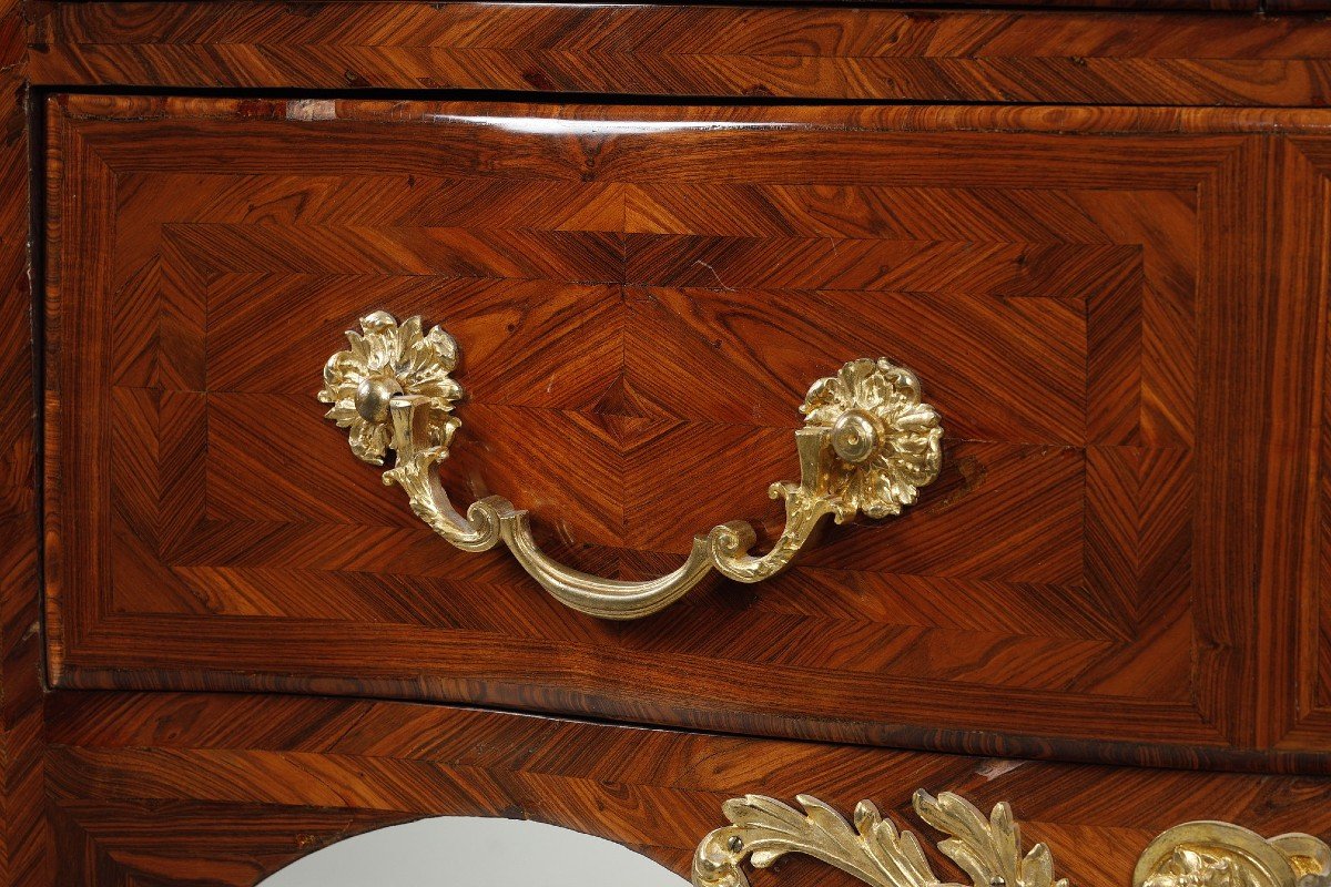 Curved Chest Of Drawers Attributed To Migeon-photo-3