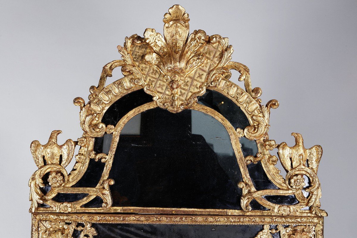 Regency Period Pediment Mirror-photo-8