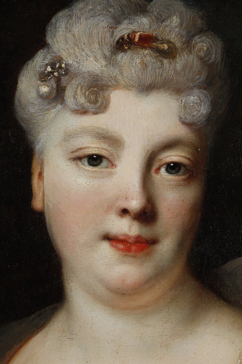 Portrait Of A Lady Of Quality, By Nicolas De Largillierre-photo-3