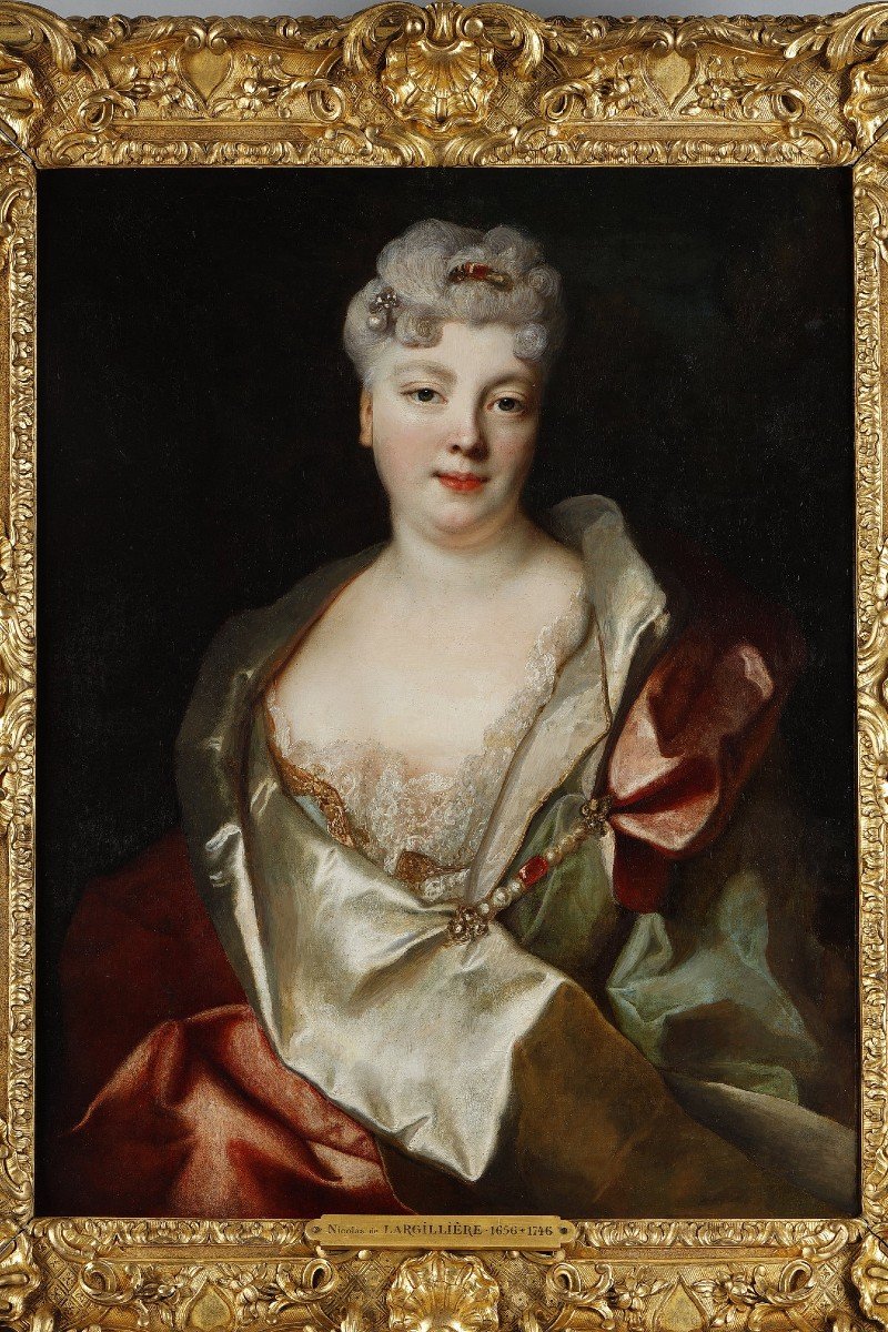 Portrait Of A Lady Of Quality, By Nicolas De Largillierre