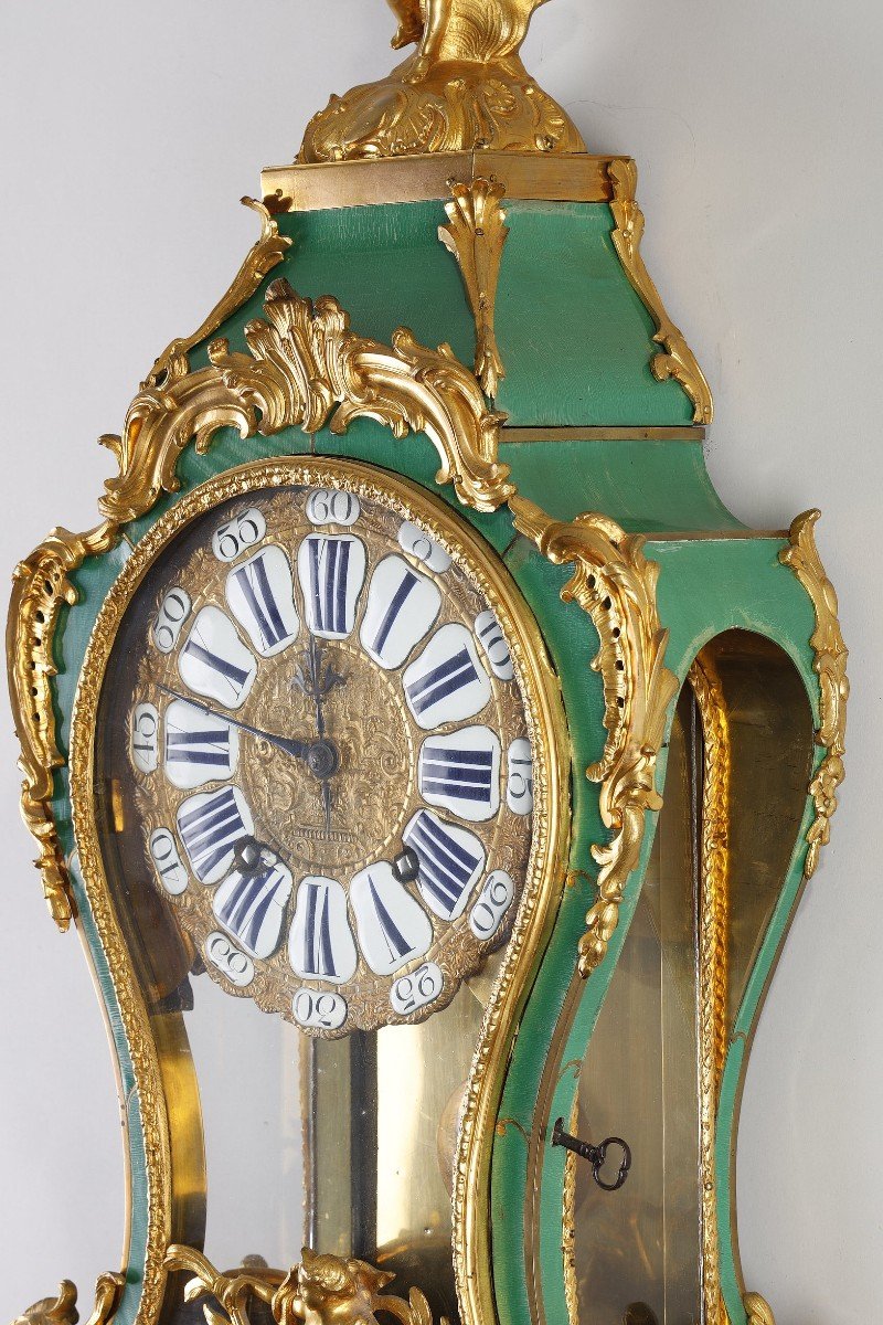 Louis XV Period Green Horn Cartel-photo-4