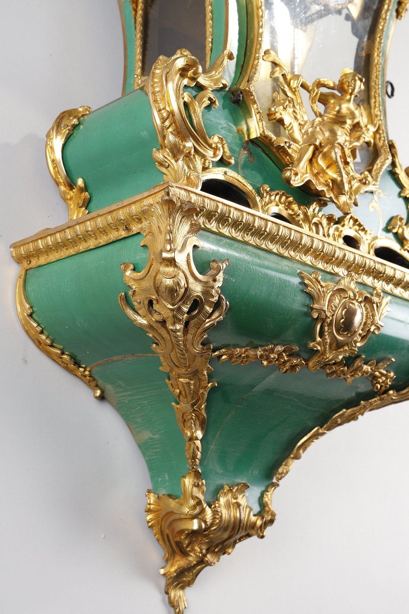 Louis XV Period Green Horn Cartel-photo-7