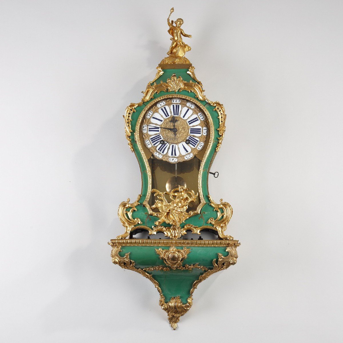 Louis XV Period Green Horn Cartel