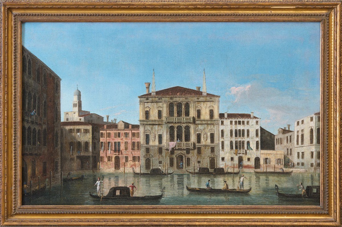 Le Grand Canal à Venise, Attribué à Le Maître Des Vues De La Fondation Langmatt