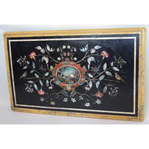 Scagliole Tray, Italy XVIIth Early XVIIIth Century